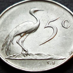 Moneda EXOTICA 5 CENTI - AFRICA DE SUD, anul 1971 *cod 4730 A