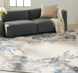 Covor Calvin Klein ECH01, Crem/Gri, Diverse Dimensiuni - 160x221