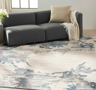 Covor Calvin Klein ECH01, Crem/Gri, Diverse Dimensiuni - 160x221 foto