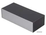 Carcasă aluminiu argint 100x237x63 mm