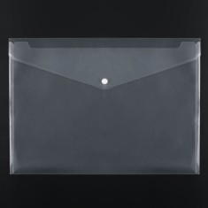 Mapă A3 din plastic transparent cu capsă, 45x32 cm, CMCLASS