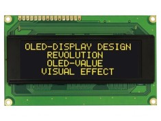 Afișaj OLED Alfanumeric 20x4 Galben 98x60x10mm