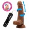 Vibrator Realistic Beautiful Easton, Brun, 18.5 cm