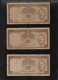 Rar! Set Timor Timorul de Est 6 x 100 escudos 1959 toate semnaturile, Asia