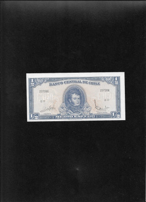 Chile 1/2 0.5 escudos 1962 seria237306 unc foto