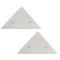 Set 2 buc Bureti pentru Spalator Geamuri Dublu cu Magnet cu Grosime intre 5 si 15 mm, Albe