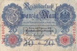 GERMANIA 20 marci 1914 VF!!!