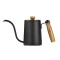 Ibric, Perfect Pour, cu maner din Lemn, 600 ml, 12.6 cm, Latime 9 cm, Otel inoxidabil cu finisaj mat si maner din lemn,