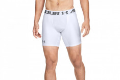 Boxeri Under Armour HeatGear Armour Mid Compression Shorts 1289566-100 pentru Barbati foto