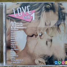 2002 CD cu muzică Love Mix 1 • 20 Balade Pentru Îndrăgostiți