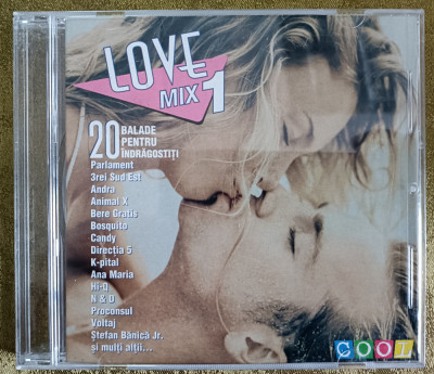 2002 CD cu muzică Love Mix 1 &amp;bull; 20 Balade Pentru &amp;Icirc;ndrăgostiți foto