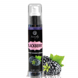 Gel intim, Lubrifiant cu aromă de mure Blackberry Hot Effect 50 ml