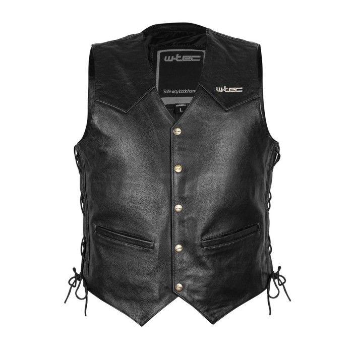 Vesta Moto Piele W-TEC Rockridge Negru, 3XL