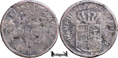 186(0-9), &amp;frac12; Groschen - Petru al II‑lea - Marele Ducat de Oldenburg foto