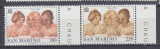 SAN MARINO 1976 UNESCO 30 ANI SERIE MNH, Nestampilat