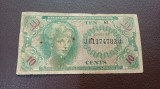 SUA-10 Cents Certificat militara de plata
