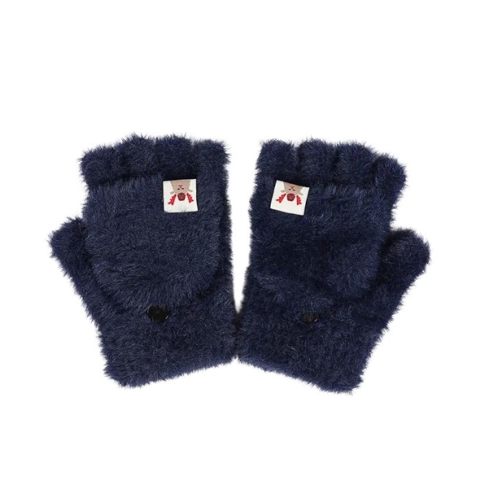 Manusi pufoase 2 in 1