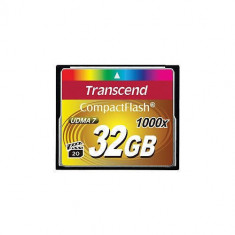 Card Transcend Compact Flash 32GB 1000x foto