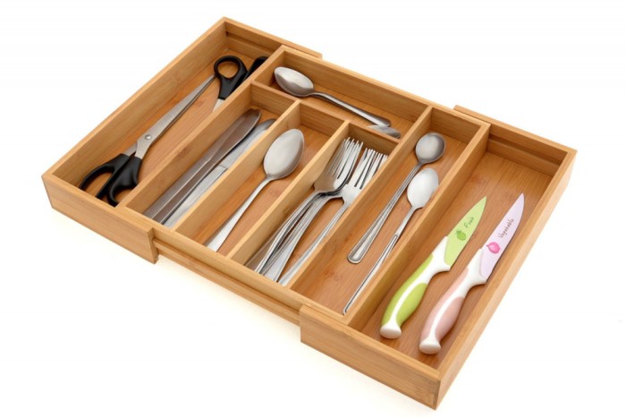 Organizator pentru sertare extensibil