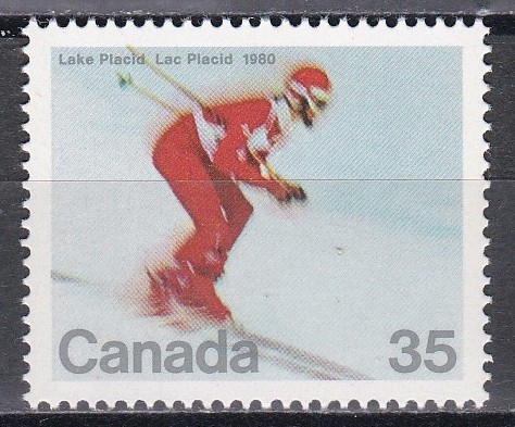 Canada 1980 - Jocurile Olimpice de iarnă - Lake Placid, MNH