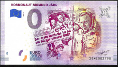 X. X. RARR : 0 EURO SOUVENIR - GERMANIA , PRIMUL COSMONAUT GERMAN - 2020.9 - UNC foto