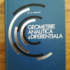 GH. TH. GHEORGHIU - GEOMETRIE ANALITICA SI DIFERENTIALA C10