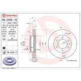 Set disc frana Ford Ranger (Tke) 04.11-, Fata, 302X32mm, ventilat, BREMBO