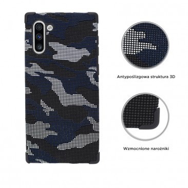 HUSA CAPAC TPU ARMY APPLE IPHONE X / XS DARK BLUE foto