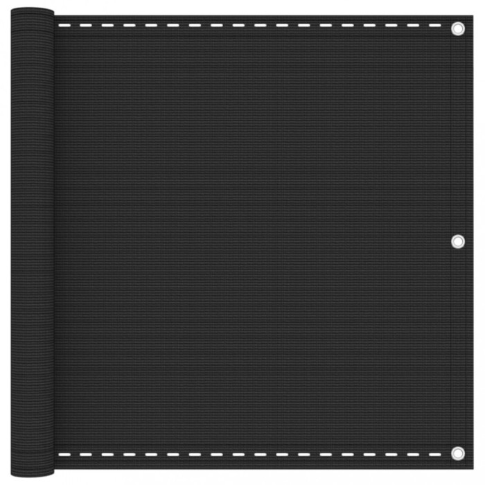 vidaXL Paravan de balcon, antracit, 90x300 cm HDPE