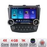 Navigatie Honda Accord 2004-2008 Kit-accord Edotec 4+64 10.5 inch Incell 1K android Wifi 5Ghz gps internet Q