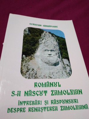 ROMANUL S-A NASCUT ZAMOLXIAN-OCTAVIAN SARBATOARE foto