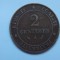 2 CENTIMES 1888 FRANTA