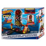 Hot Wheels City Vulcanizarea Super Twist, HOT WHEELS - City