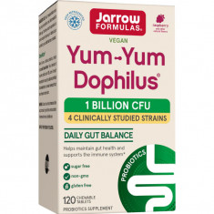 Supliment Alimentar pentru Copii, Jarrow, Yum Yum Dophilus, 1 Miliard CFU, 4 Tulpini de Probiotice, foto