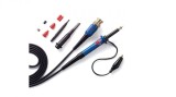 Sondă: pentru osciloscop, pasivă,de impedanţă &icirc;naltă, pentru Testare de &Icirc;naltă Precizie,100MHz (10:1)/6MHz (1:1), 1:1,10:1, 1,2m, Negru si Albastru