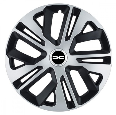 Set 4 Capace Roti Autohelix MSA&amp;reg; potrivite jantelor de 15 inch, pentru Dacia Nou, model Raven Mix foto