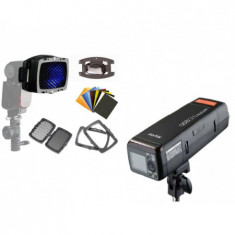 Blitz Portabil 200W Godox AD200 Witstro Pocket + Lastolite Set Magnetic foto