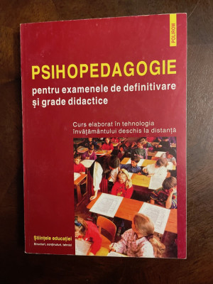 Cucos - PSIHOPEDAGOGIE pentru examenele de Definitivare si Grade Didactice foto