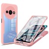 Husa 360&Atilde;&sbquo;&Acirc;&deg; Xiaomi Redmi A3 Techsuit ColorVerse, roz