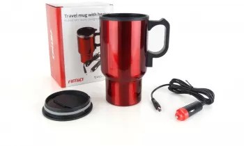 Cana termica cu functie de incalzire 12V 450ml foto