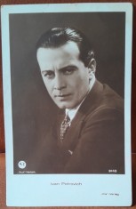Carte postala, Ivan Petrovich, actor de film si cantaret din Yugoslavia, 1894-1962