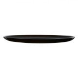 Farfurie Pizza Opal Neagră 32cm Arcopal, Rezistentă, Diametru Mare, Veselă Modernă, Compatibilă Microunde și Mașina de Spălat Vase