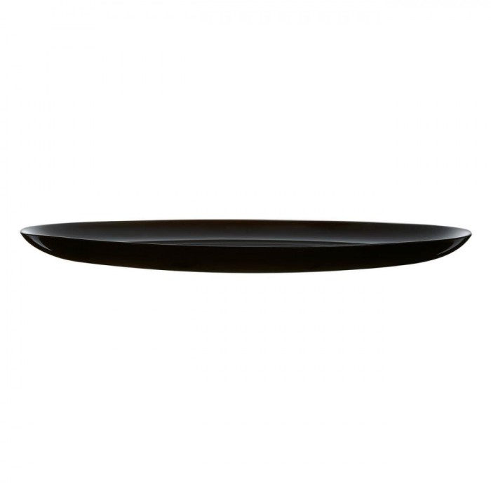 Farfurie Pizza, Arcopal, Model Opal, Culoare Neagră, Diametru 32cm