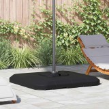 vidaXL Set de 4 suporturi pentru umbrele tip cantilever - cu nisip de 130kg sau apă de 90kg