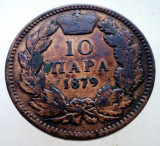 F.498 SERBIA MILAN I OBRENOVICH 10 PARA 1879, Europa, Bronz