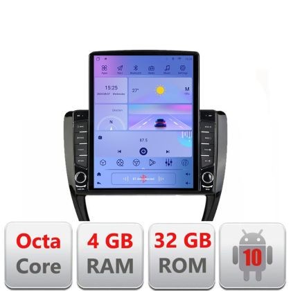Navigatie VW Jetta 2011-2018 H-jetta-15 ecran tip TESLA 9.7&quot; cu Android Radio Bluetooth Internet GPS WIFI 4+32GB DSP 4 CarStore Technology