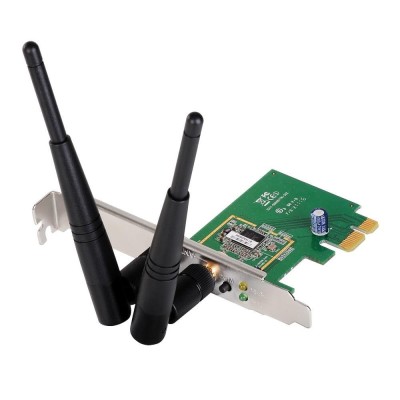 Placa de retea PCI Express Wireless N300 2 antene 3dBi EW-7612PIn V2 Edimax foto