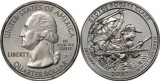 SUA 2017D - 25 cents, necirculata - Parcul National George Rogers Clark