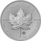 Moneda argint 999 lingou, Maple Leaf Canada 2021, 1 uncie = 31 grame