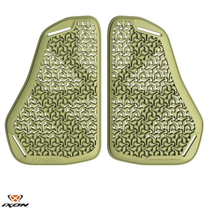 Set protectii piept omologate Ixon model FANOM CHEST B2 (Level 2) &ndash; culoare: khaki (Unisex)